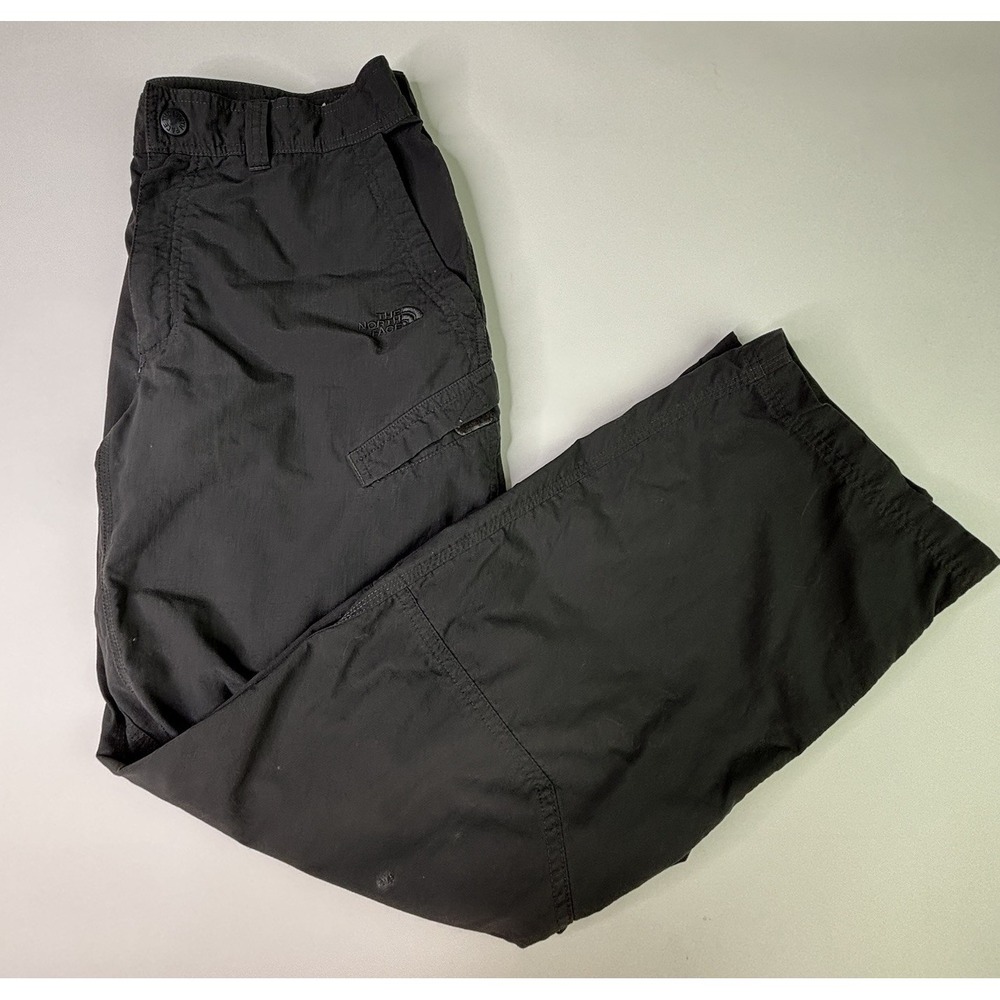 The North Face Convertible Pants Mens 34x28‎ Gray Hiking Outdoor FAIR CONDITION